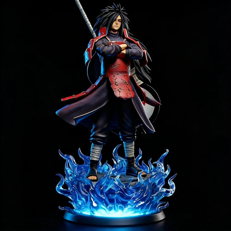 Naruto Shippuden Madara Uchiha GK Action Figure Gatekeeper Light-Up Collectible Statue Anime Figure - The Eezee Shop