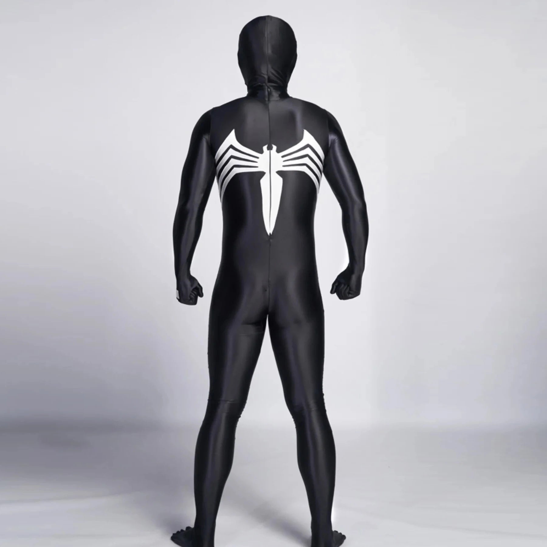 Black Venom Spandex Costume | Symbiote Zentai Bodysuit Cosplay Costumes - The Eezee Shop