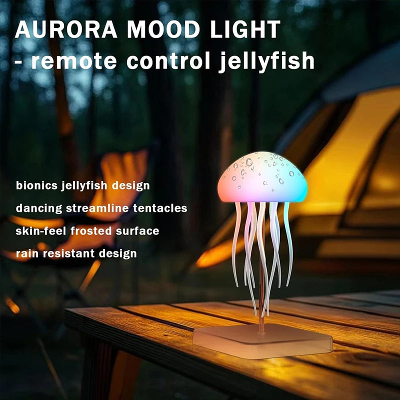 LED Jellyfish Lamp | Color-Changing Mood Light with Remote Lamps & Night Lights - The Eezee Shop