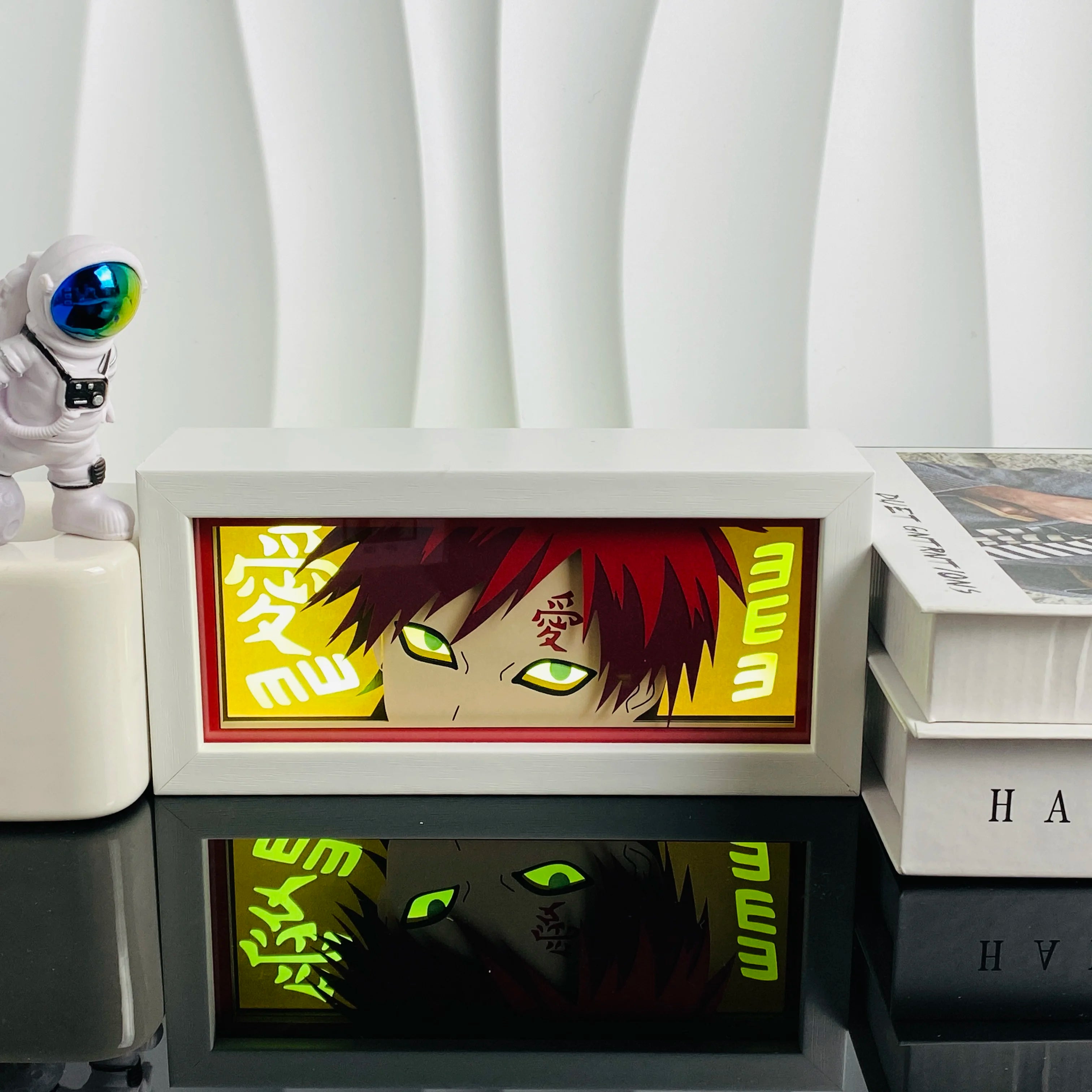 Anime Paper Carved Lamp | 3D LED Color Light Box Lamps & Night Lights - The Eezee Shop