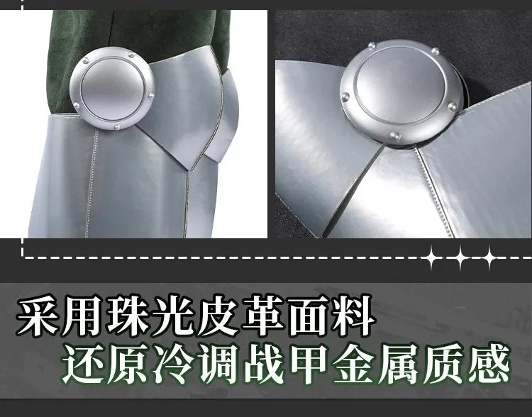 Doctor Doom Armor Cosplay Costume | Green Hooded Cape & Mask Set Cosplay Costumes - The Eezee Shop