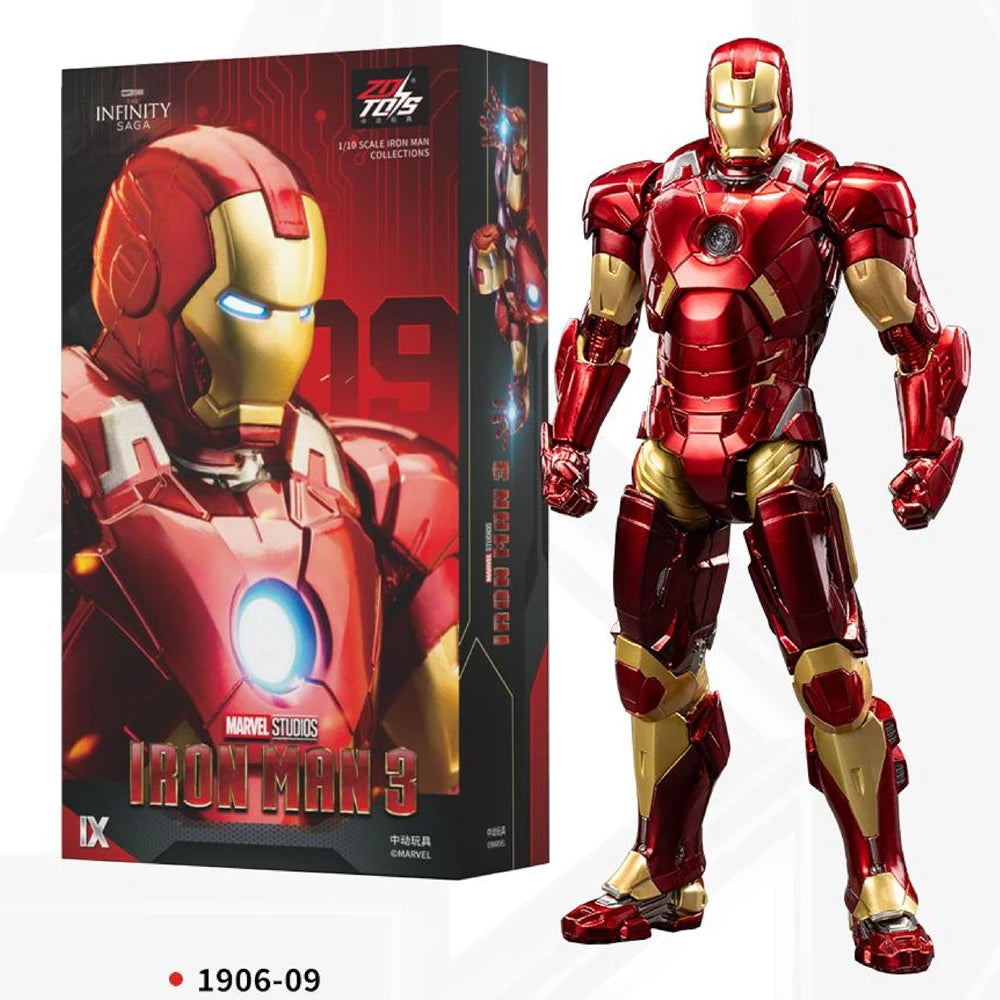 Iron Man Mark 35 Red Snapper Figure | Tony Stark Collectible Collectible Figures - The Eezee Shop