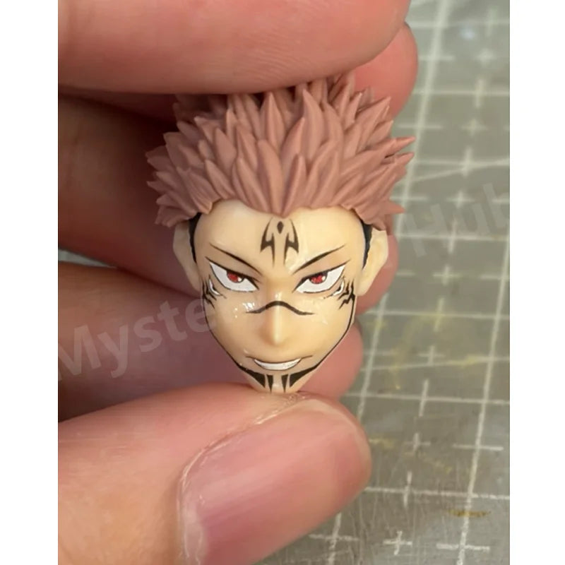 Yuji Itadori Articulated Figure | Sukuna Head & Black Outfit Collectible Figures - The Eezee Shop