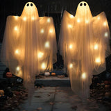 Luminous Hanging Ghost String Lights | Outdoor Halloween Decor Halloween Lights - The Eezee Shop