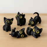 3D Printed Halloween Cat Figurine | Anime Style Ornament Halloween Figurines - The Eezee Shop