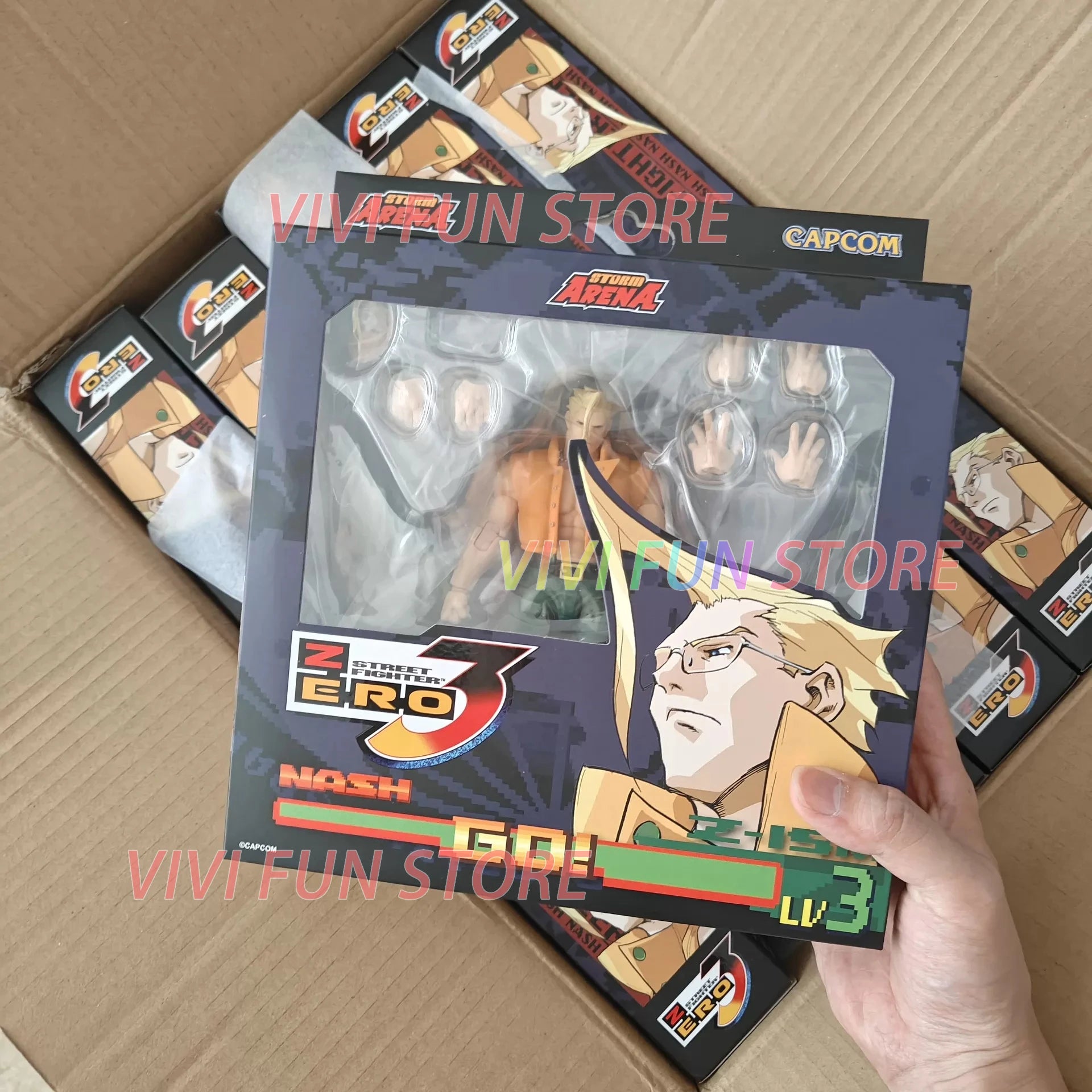 Street Fighter Nash & Charlie 1/12 Figure | 6" Collectible Collectible Figures - The Eezee Shop