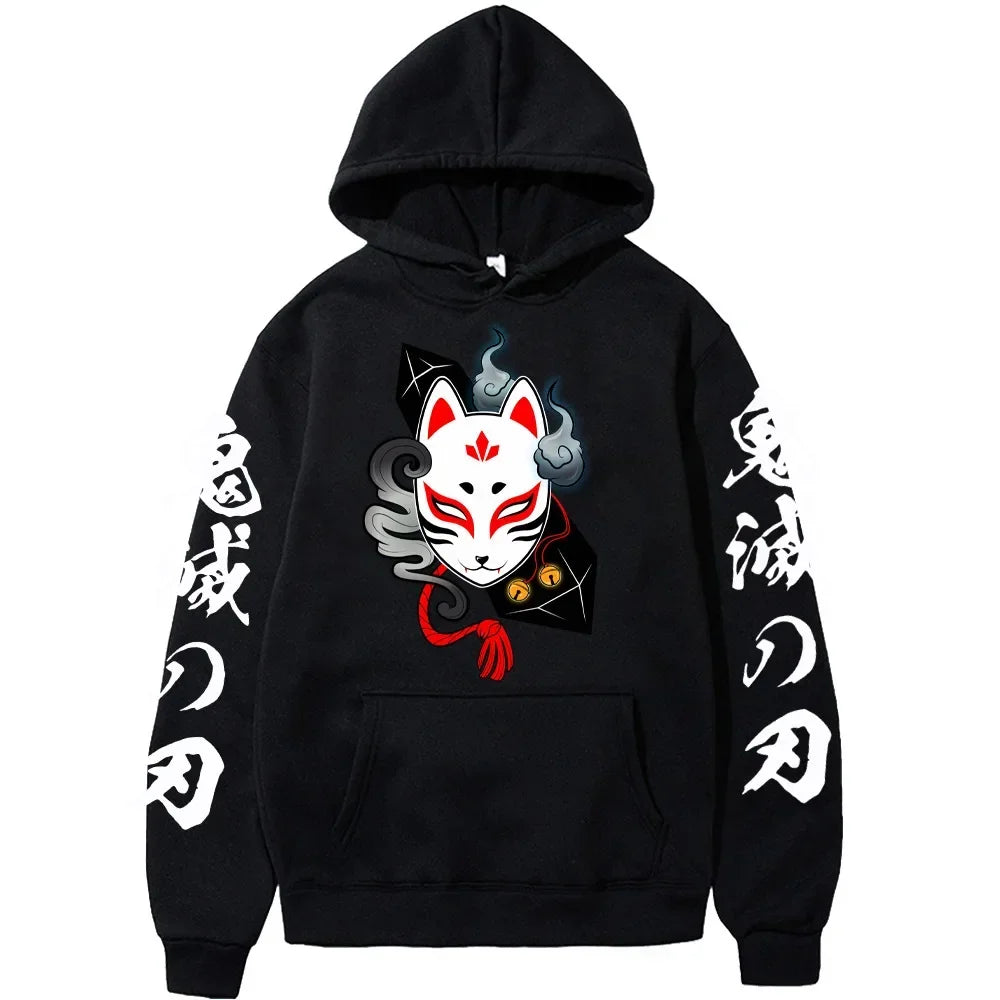 Nezuko Plus Size Hoodie | Women's Demon Slayer Sweatshirt Hoodies & Sweatshirts - The Eezee Shop