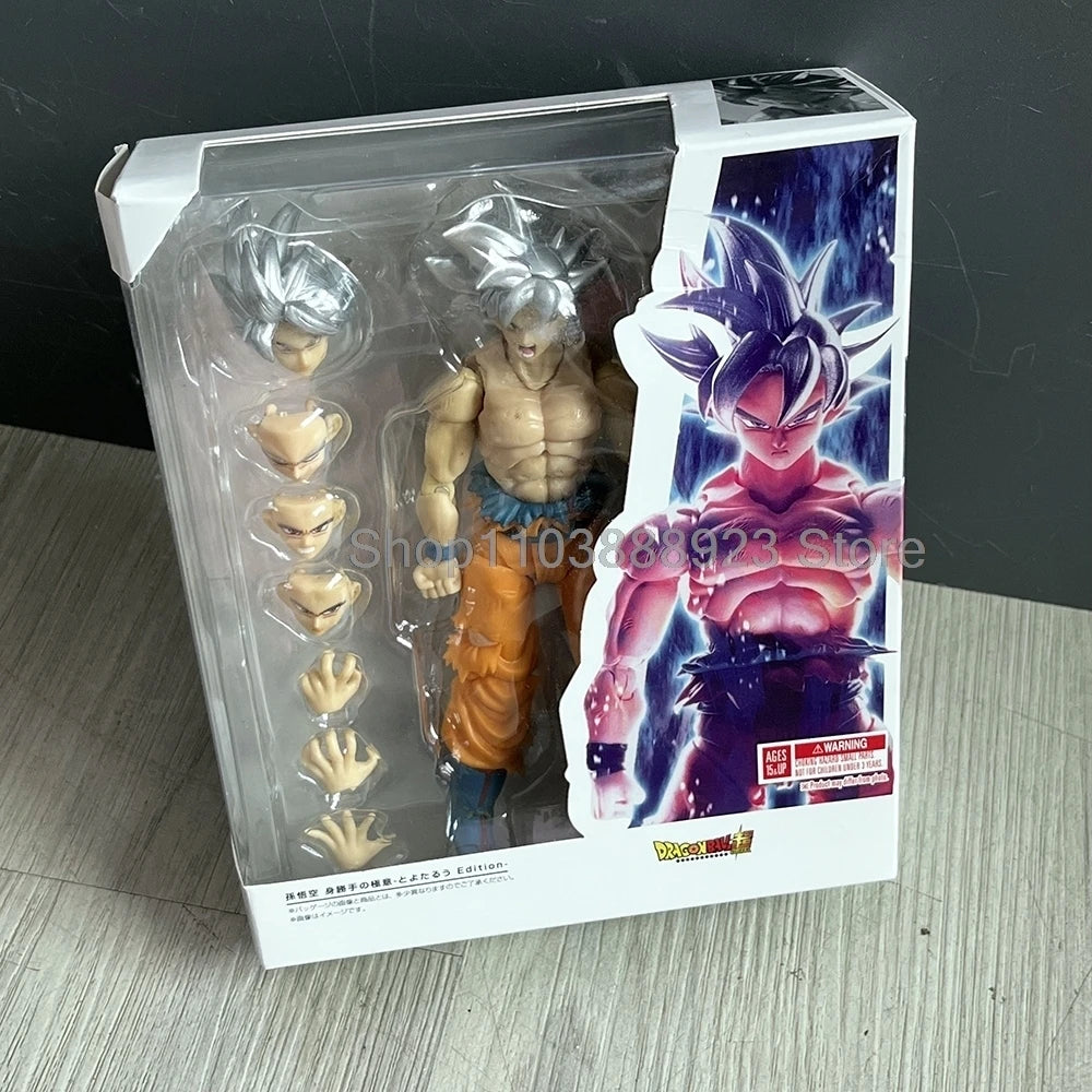 Battle-Damaged Super Saiyan Goku Figure | Articulated DBZ Collectible Figures - The Eezee Shop