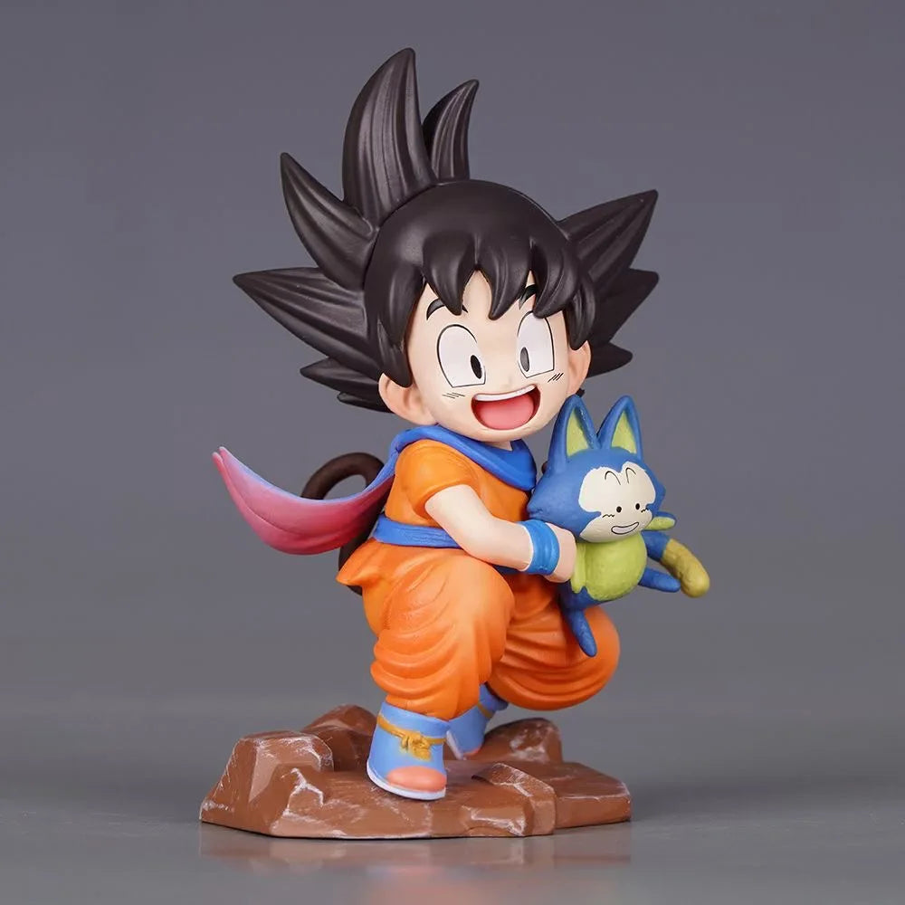 Dragon Ball Z Super Saiyan Goku PVC GK Anime Figure – 10CM Action Display Collectible Anime Figure - The Eezee Shop