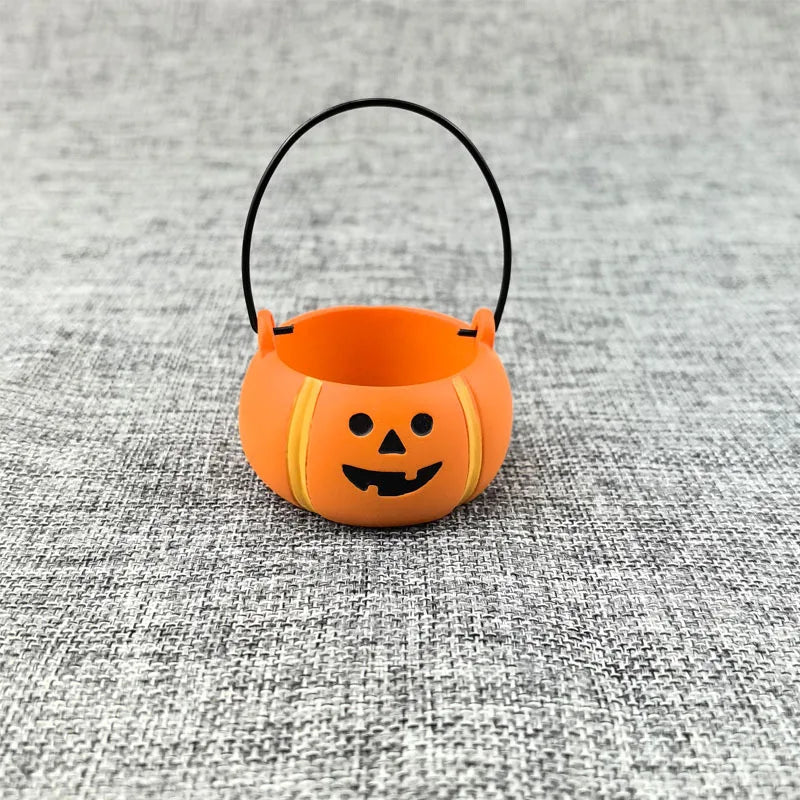 Halloween Mini Resin Ornament Set | Ghost & Pumpkin Micro Scene Halloween Figurines - The Eezee Shop