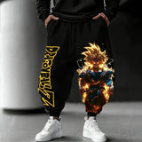 Goku Pure Cotton Pants | Dragon Ball Loose Hip Hop Trousers Joggers & Pants - The Eezee Shop