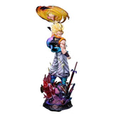 Gogeta 45cm Cloudrise Statue | Dragon Ball Triple-Head Figure Collectible Figures - The Eezee Shop