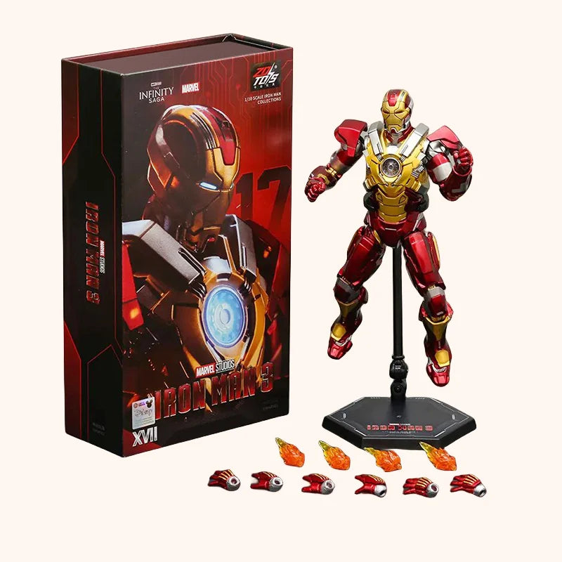 Iron Man Mark 35 Red Snapper Figure | Tony Stark Collectible Collectible Figures - The Eezee Shop