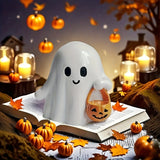 Cute Anime Pumpkin Statue | Halloween Resin Decoration Halloween Figurines - The Eezee Shop