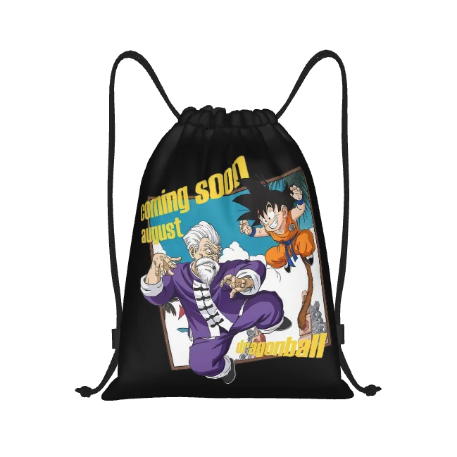 Dragon Ball Drawstring Bag | Waterproof Goku & Vegeta Gym Sack Bags - The Eezee Shop