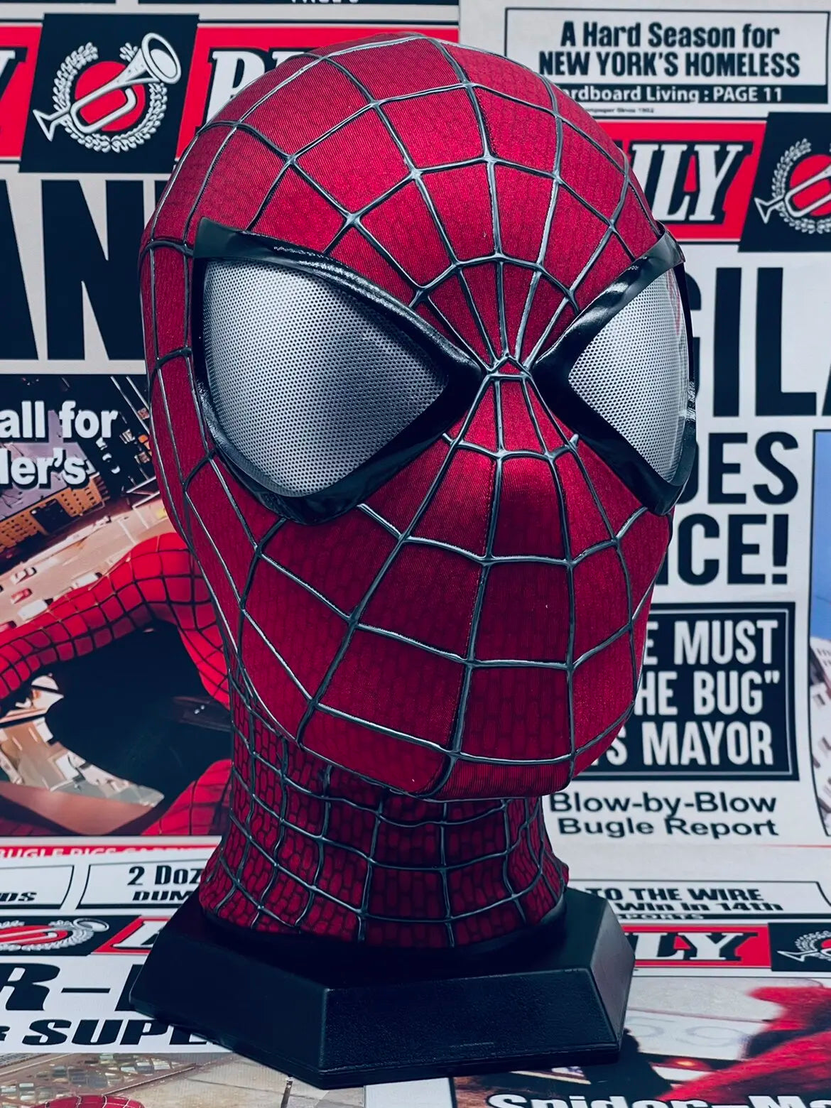 Spider-Man Garfield Movie Mask | Handmade Collector Cosplay Mask Cosplay Masks & Helmets - The Eezee Shop