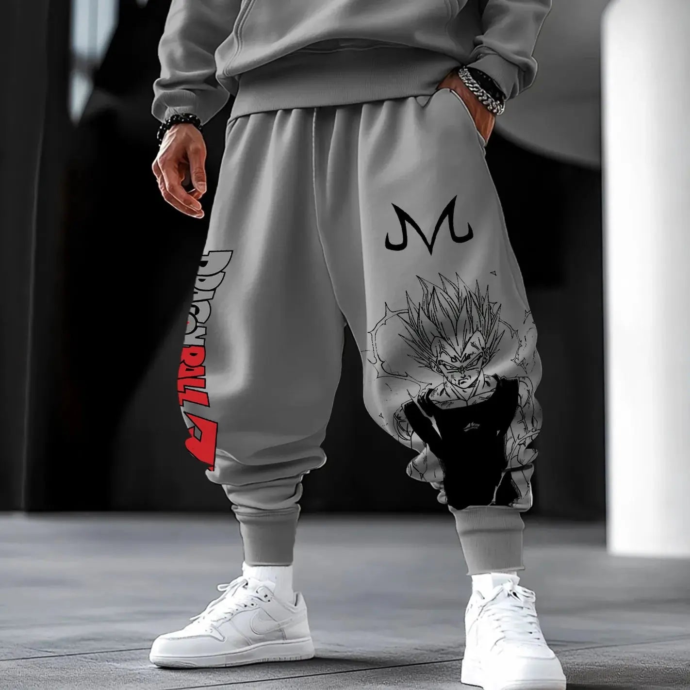 Dragon Ball Z Y2K Joggers | Men's Anime Streetwear Trousers Joggers & Pants - The Eezee Shop