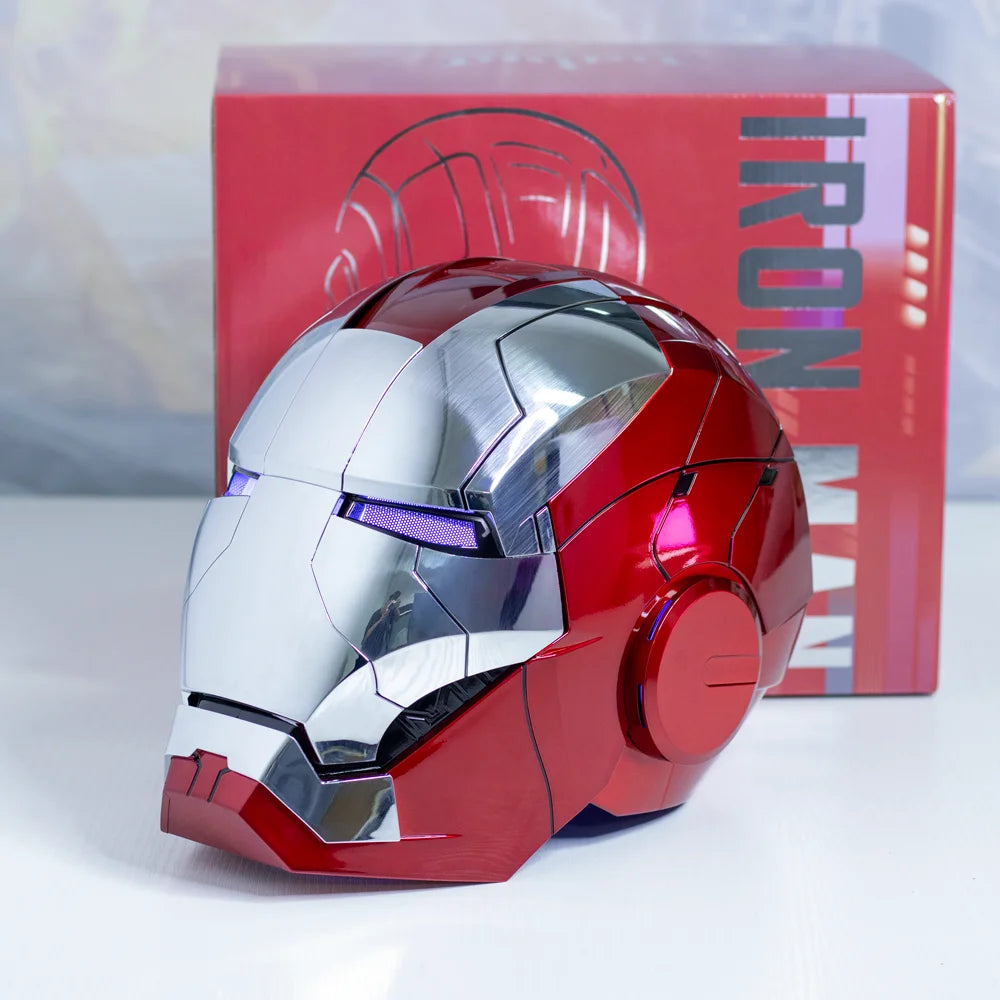 Iron Man Mk5 Wearable Helmet | 1:1 Voice-Activated Electric Mask Cosplay Masks & Helmets - The Eezee Shop