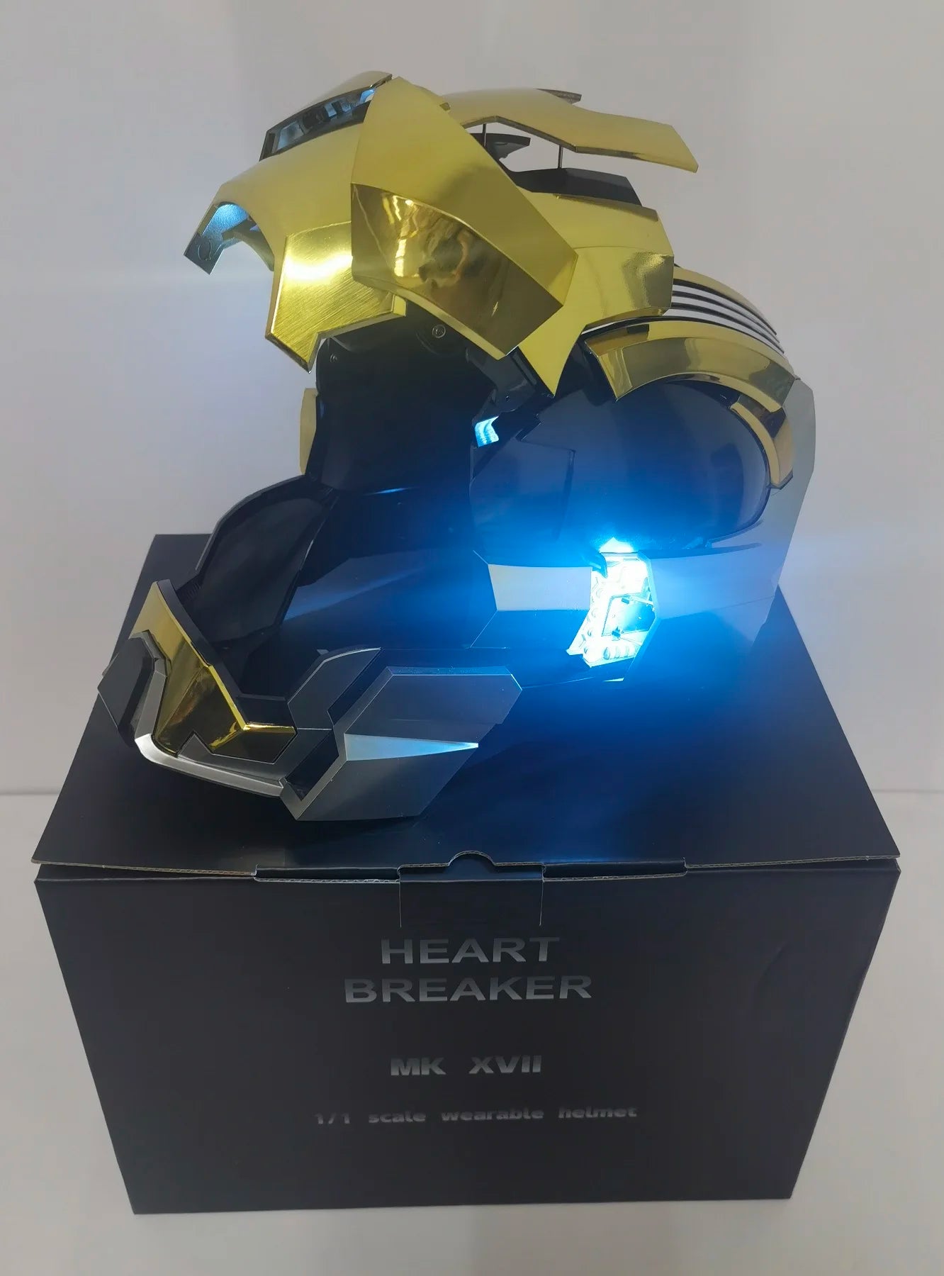 Iron Man Mk5 Wearable Helmet | 1:1 Voice-Activated Electric Mask Cosplay Masks & Helmets - The Eezee Shop