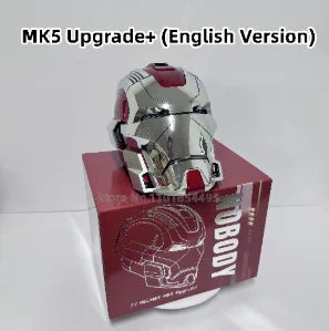 Iron Man Mk5 Wearable Helmet | 1:1 Voice-Activated Electric Mask Cosplay Masks & Helmets - The Eezee Shop