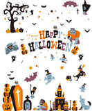 Halloween Window Clings | 10-Sheet Spooky Window Decals Halloween Decorations - The Eezee Shop