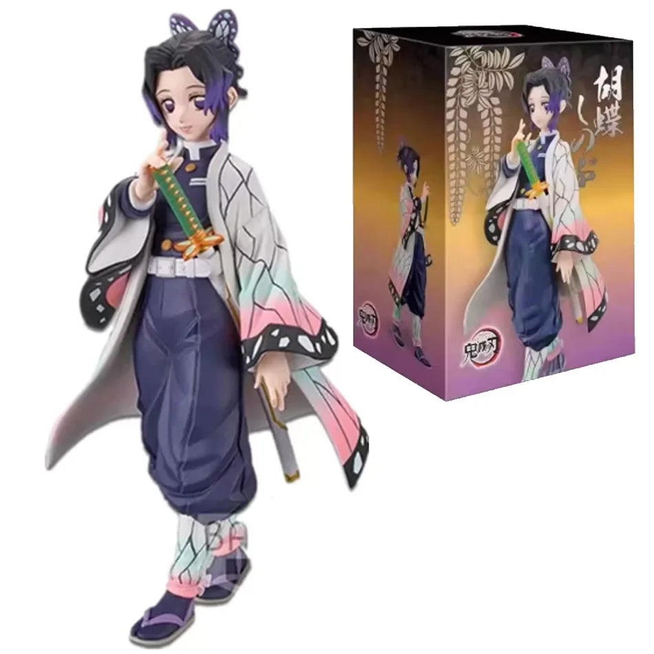 Shinobu & Nezuko 15cm Figure | Demon Slayer Standing Statue Collectible Figures - The Eezee Shop