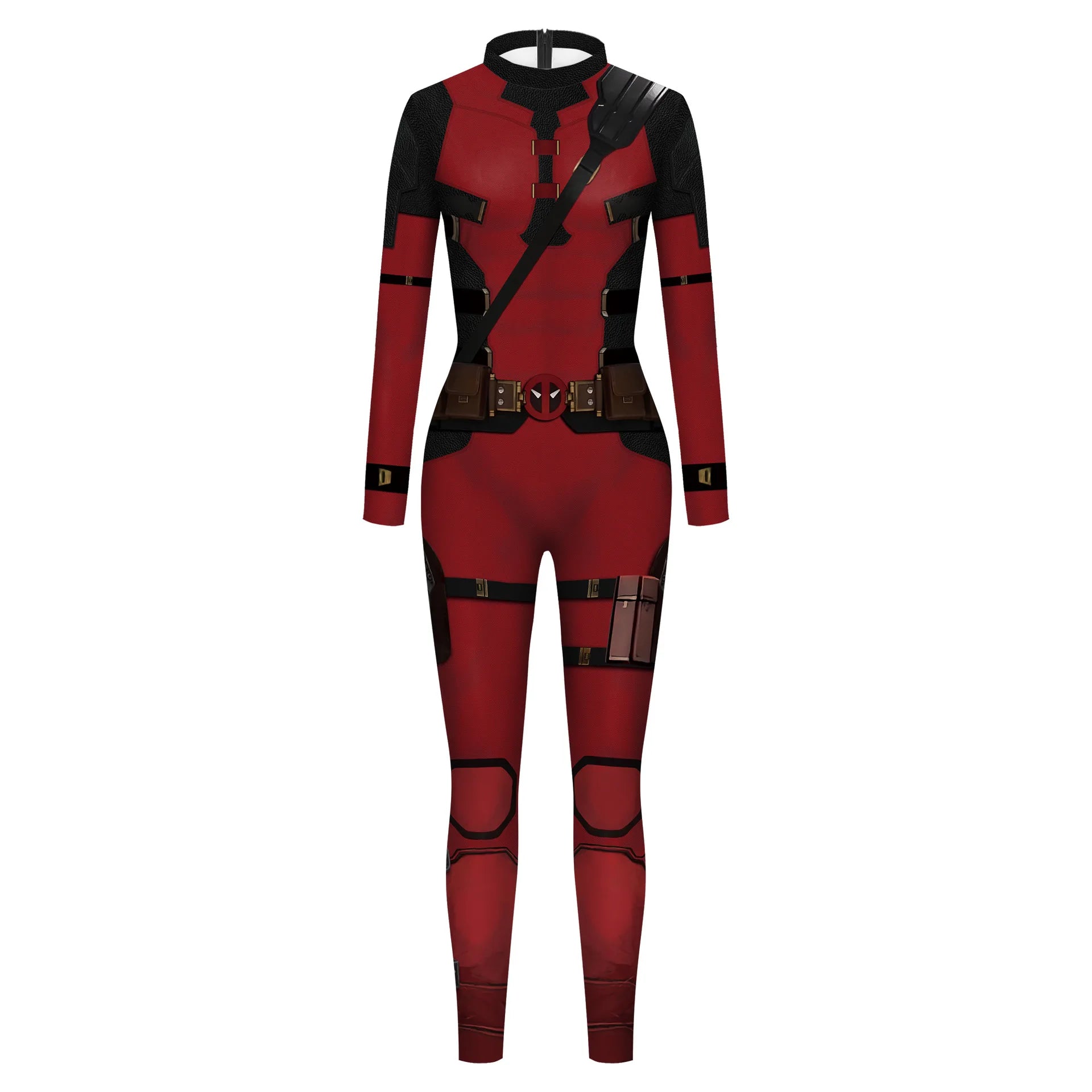 Deadpool & Wolverine Zentai Costume | Men's Superhero Jumpsuit Cosplay Costumes - The Eezee Shop
