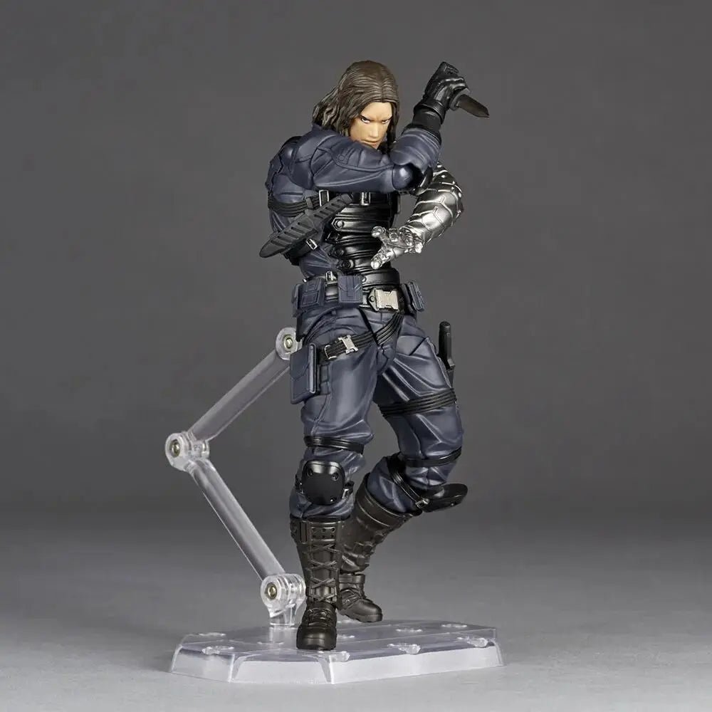 Moon Knight & Winter Soldier Articulated Mini Figure Set Collectible Figures - The Eezee Shop