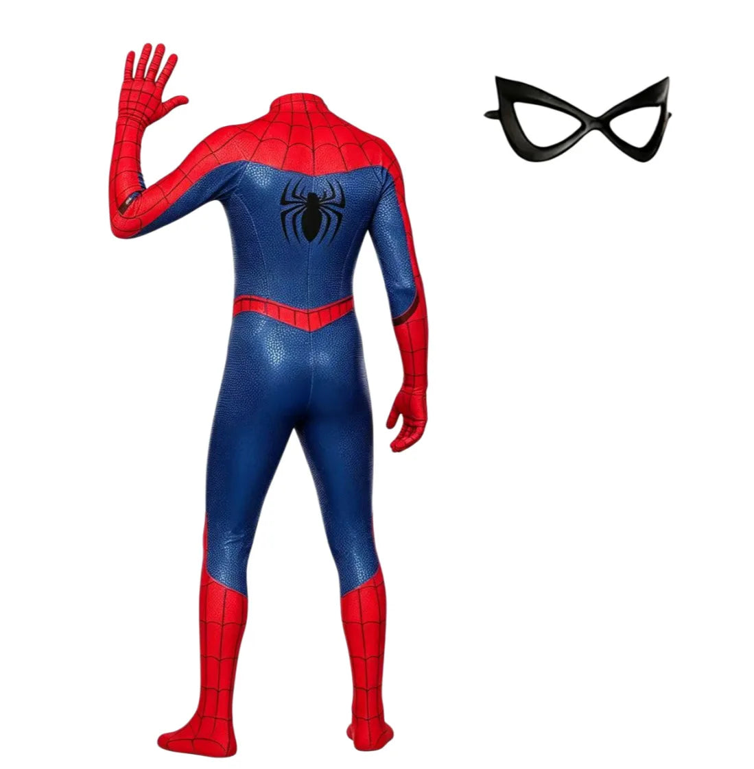 Spider-Man Cosplay Bodysuit | Red & Blue Zentai Suit with Mask Cosplay Costumes - The Eezee Shop