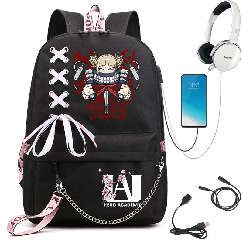 My Hero Academia Student Backpack | Lightweight Anime Daypack Backpacks - The Eezee Shop