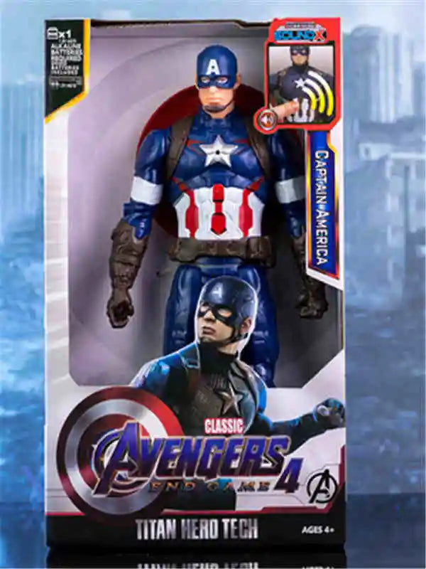 Avengers 30cm Light & Sound Action Figure | Kids Superhero Toy Collectible Figures - The Eezee Shop
