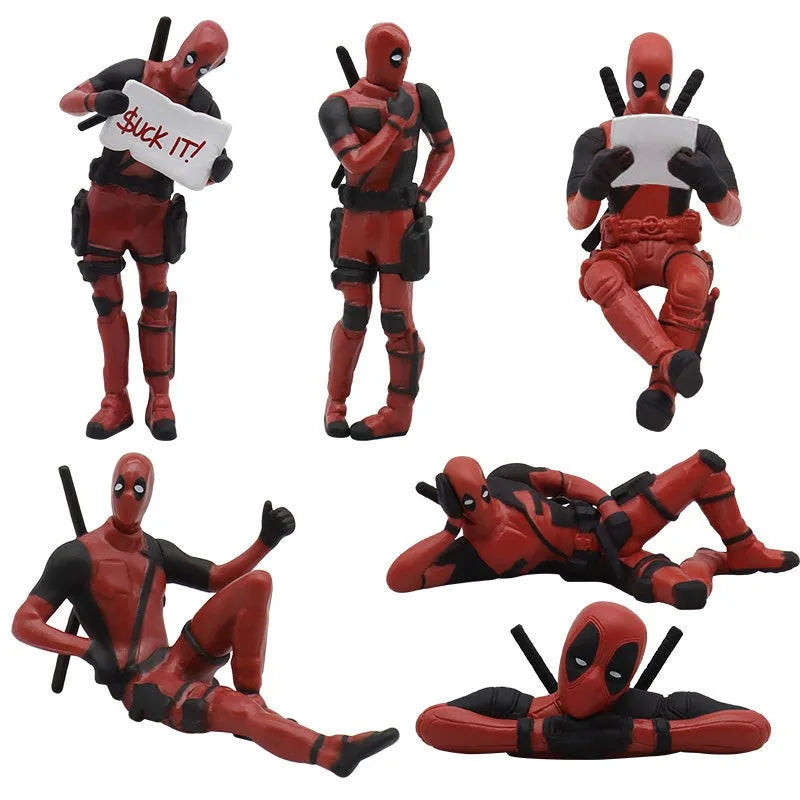 Sitting Deadpool Car Figure | Mini Interior Pendant Decor Car Accessories - The Eezee Shop