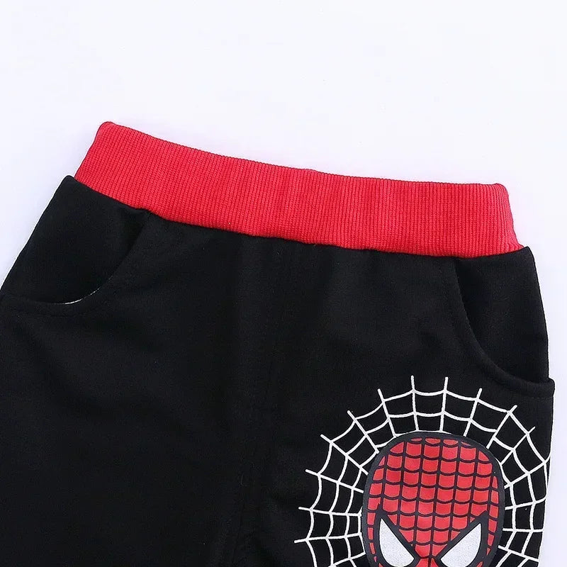 Superhero 3-Piece Tracksuit | Hooded Vest, T-Shirt & Pants Set Outfit Sets - The Eezee Shop