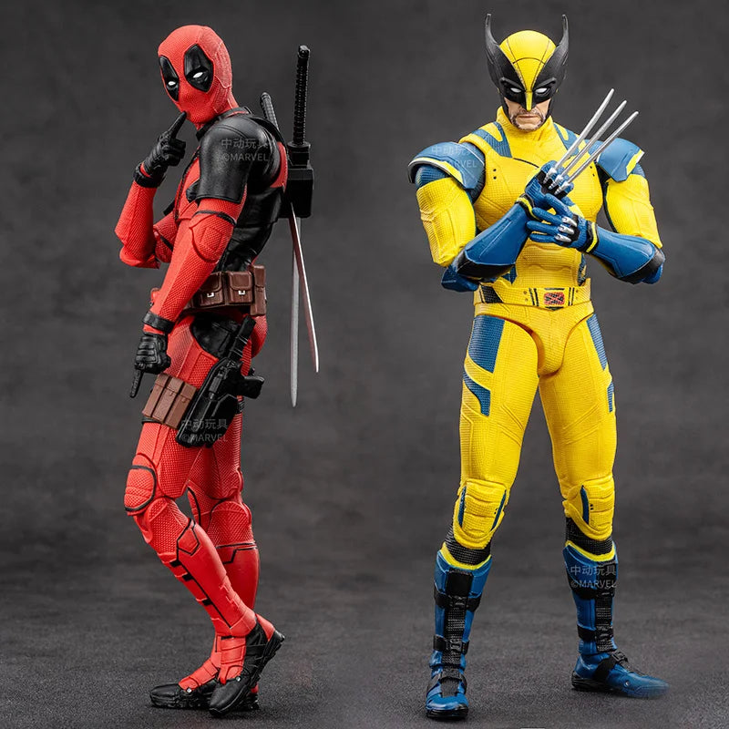 Deadpool 3 Series Action Figure | Deadpool & Wolverine Statue Collectible Figures - The Eezee Shop