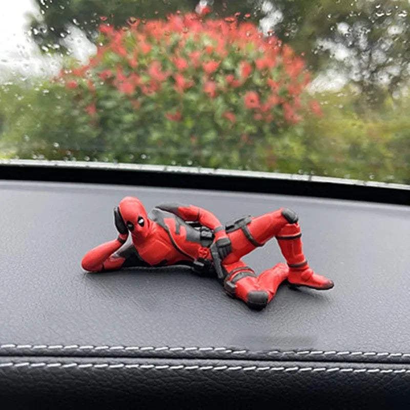 Sitting Deadpool Car Figure | Mini Interior Pendant Decor Car Accessories - The Eezee Shop