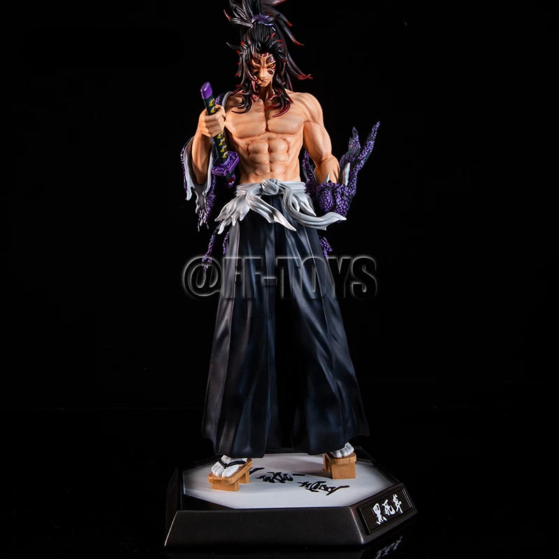 Kokushibo 32cm GK Statue | Demon Slayer Upper Moon Figure Collectible Figures - The Eezee Shop