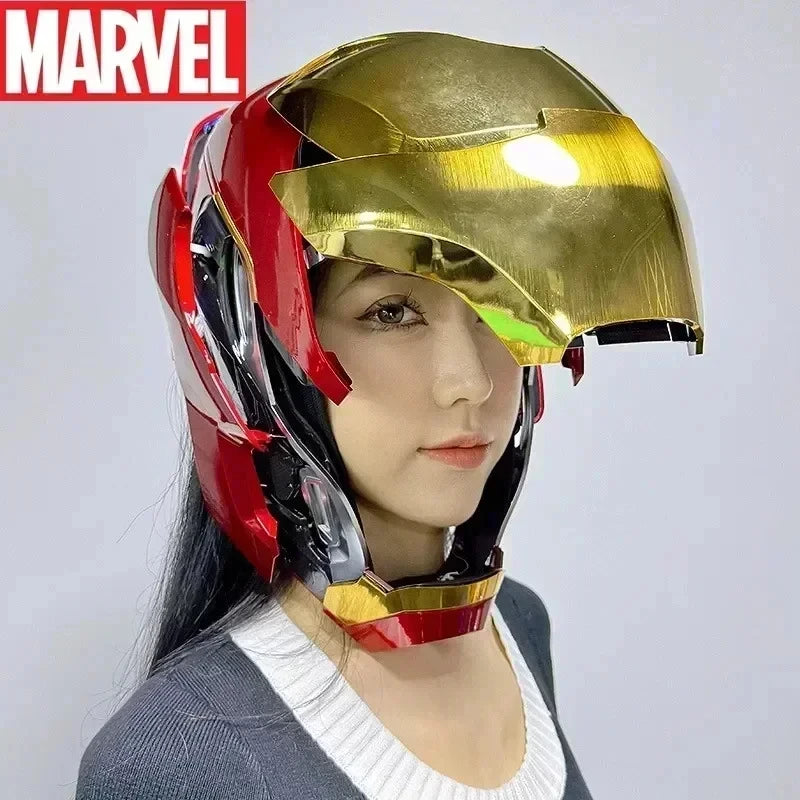 Iron Man Mk5 Wearable Helmet | 1:1 Voice-Activated Electric Mask Cosplay Masks & Helmets - The Eezee Shop