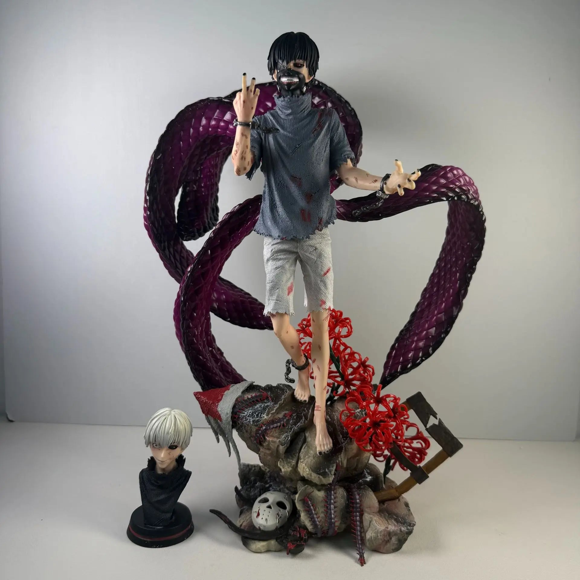 Ken Kaneki 35cm GK Statue | Tokyo Ghoul 4 Kagune Figure Collectible Figures - The Eezee Shop