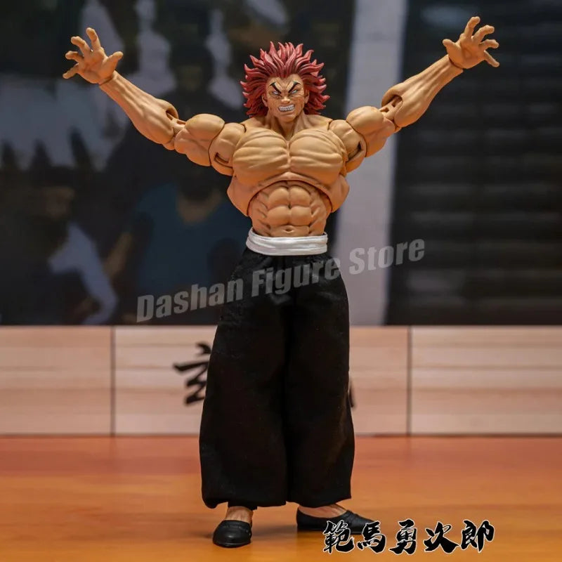 Yujiro Hanma Action Figure | Baki Son of Ogre PVC Statue Collectible Figures - The Eezee Shop