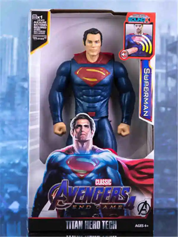 Avengers 30cm Light & Sound Action Figure | Kids Superhero Toy Collectible Figures - The Eezee Shop