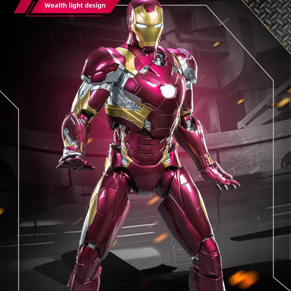 Iron Man MK46 1/7 Model Kit | 10" Light-Up Reactor Figure Collectible Figures - The Eezee Shop