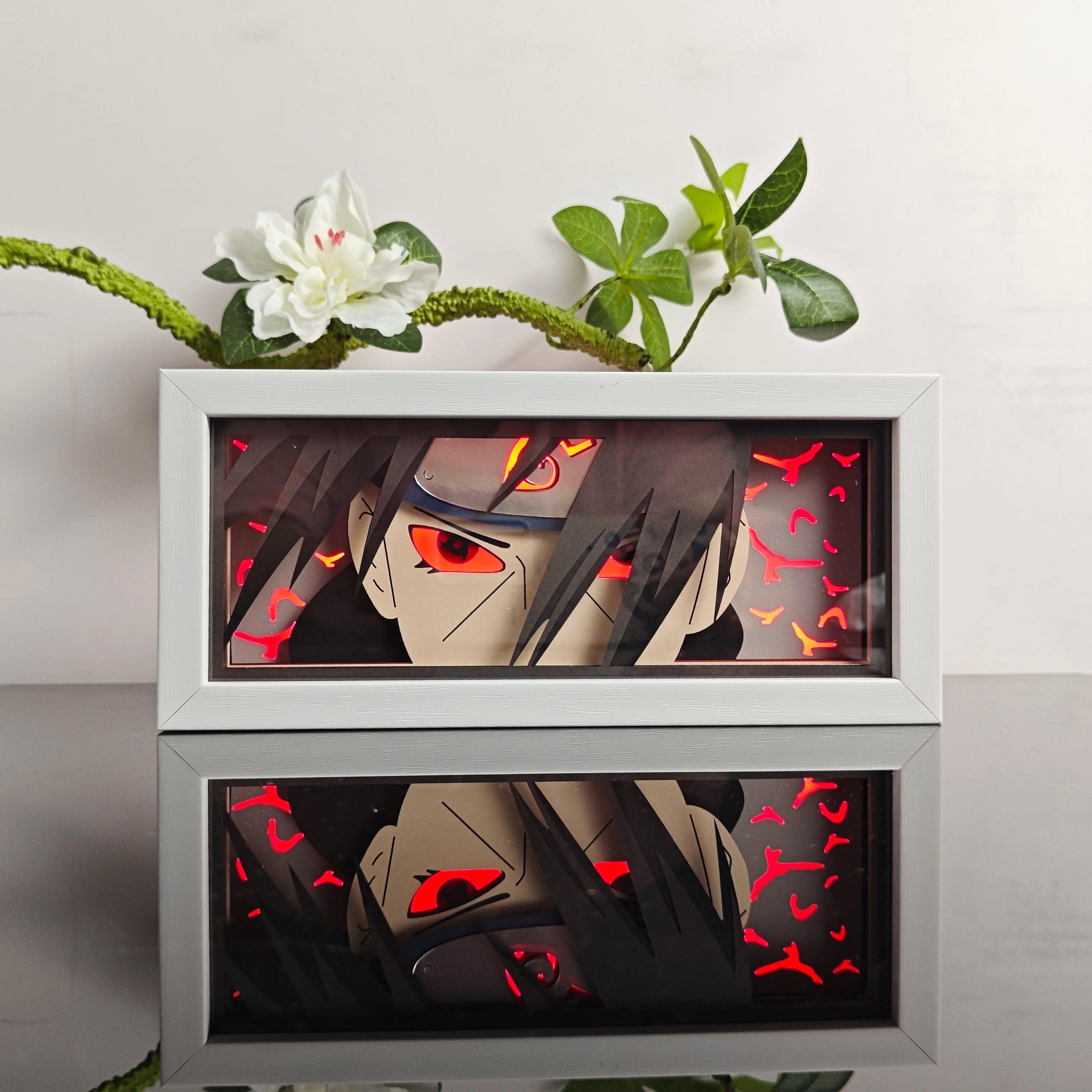 Anime Paper Carved Lamp | 3D LED Color Light Box Lamps & Night Lights - The Eezee Shop