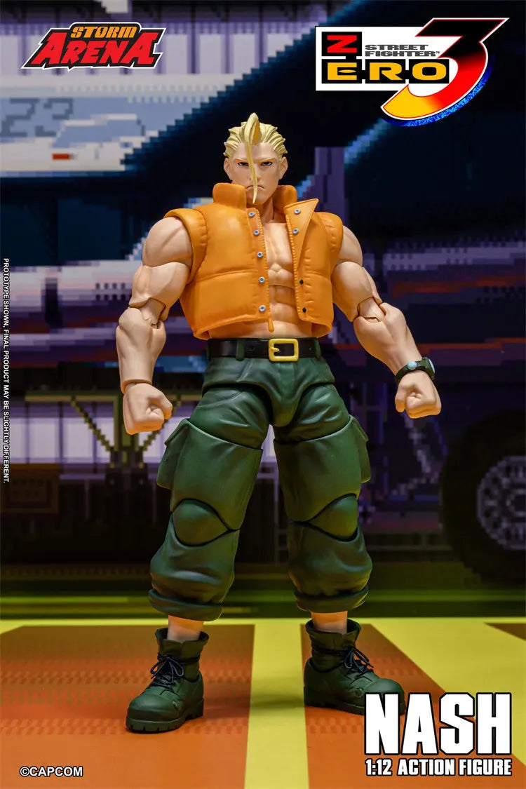 Street Fighter Nash & Charlie 1/12 Figure | 6" Collectible Collectible Figures - The Eezee Shop