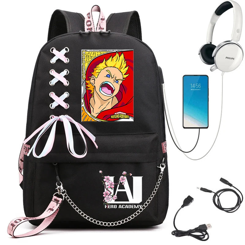 My Hero Academia Student Backpack | Lightweight Anime Daypack Backpacks - The Eezee Shop