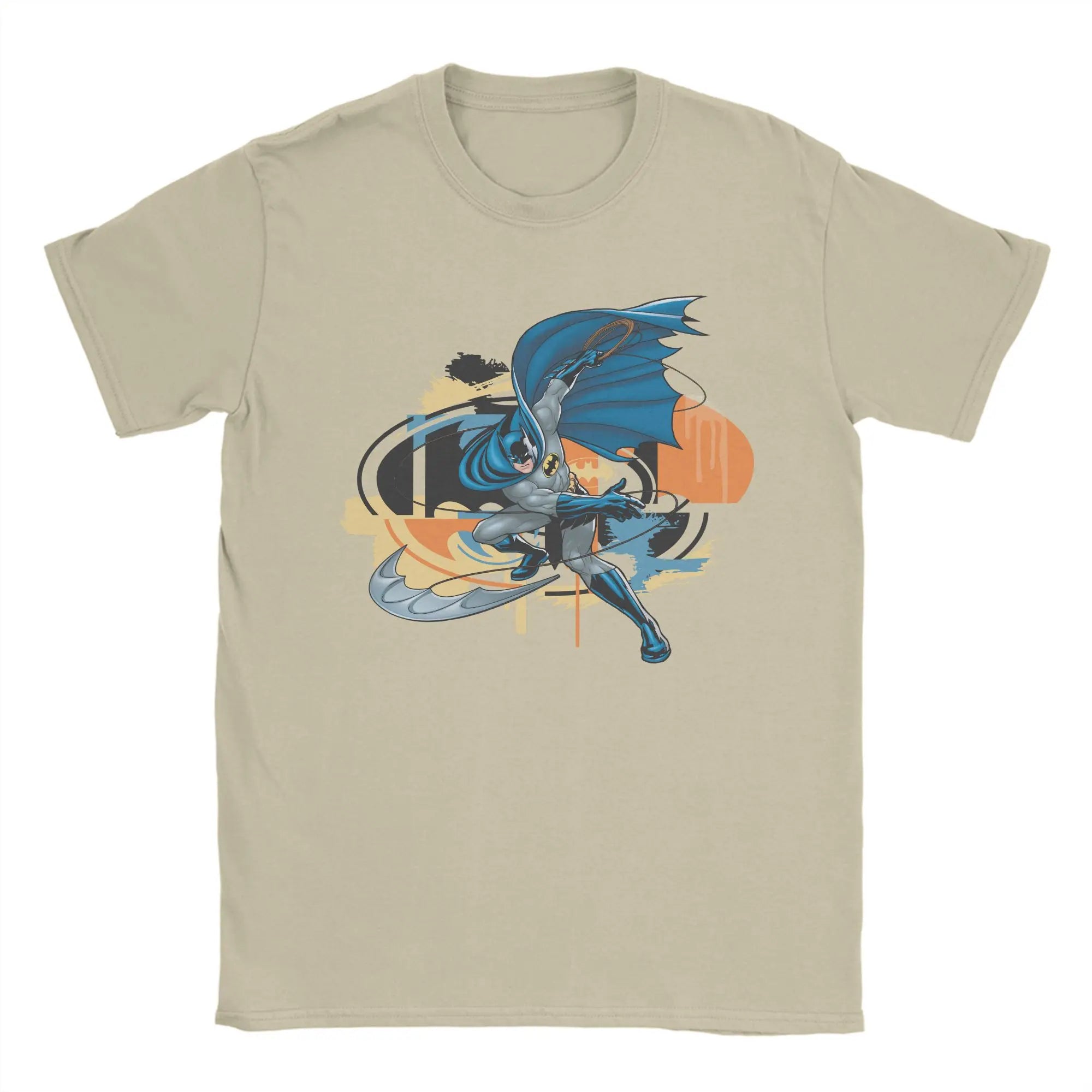 Bat Hero Cotton T-Shirt | Men's Aesthetic Graphic Tee Graphic Tees - The Eezee Shop