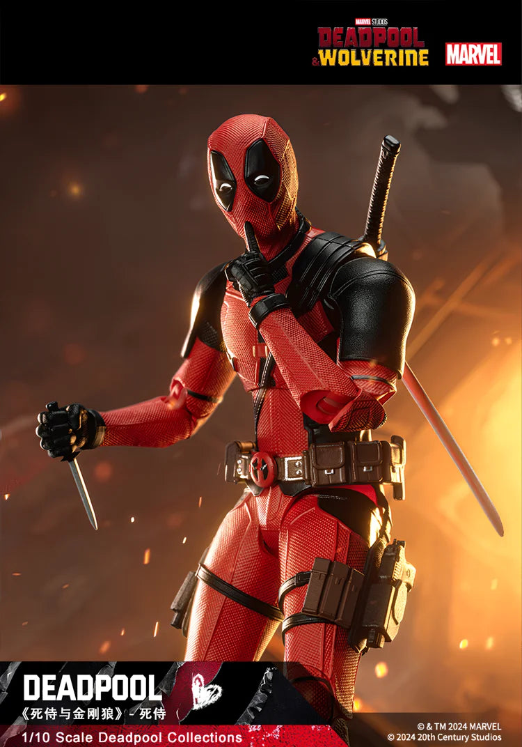 Deadpool & Wolverine 7" Model Figure | 1/10 Scale Collectible Collectible Figures - The Eezee Shop