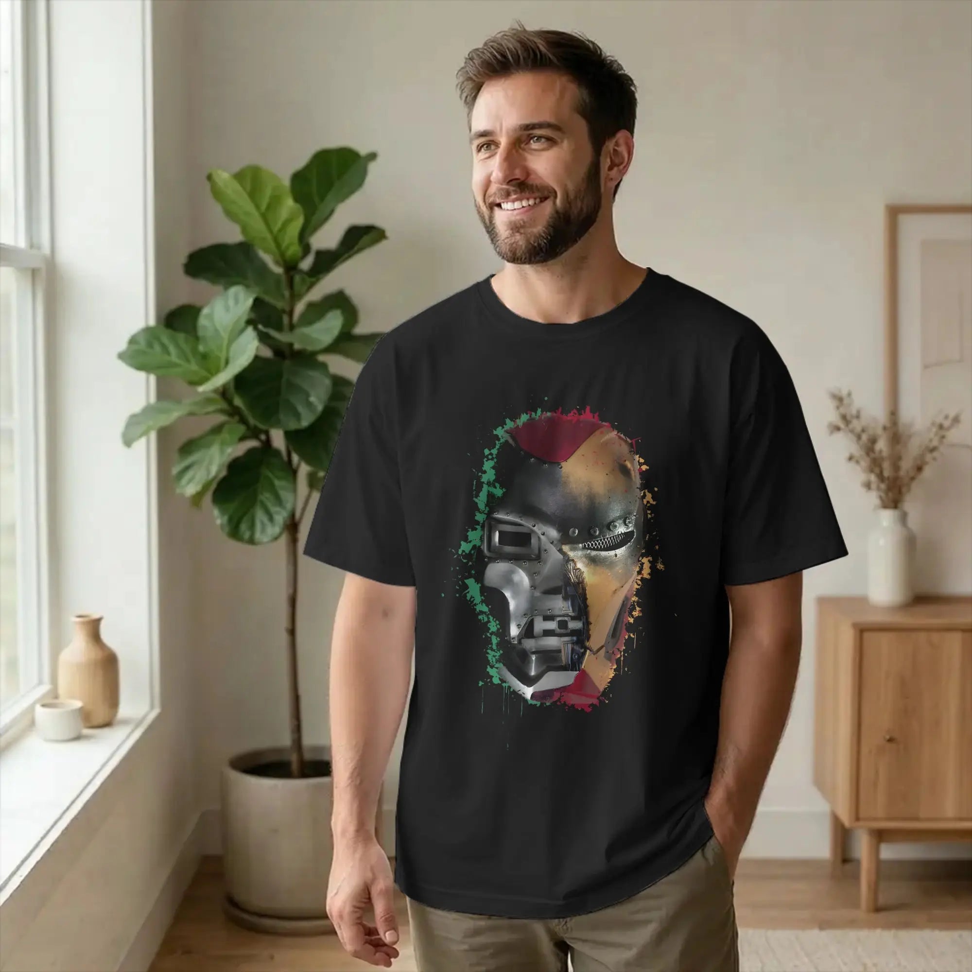 Iron Doom T-Shirt | Doctor Doom 100% Cotton Graphic Tee Graphic Tees - The Eezee Shop