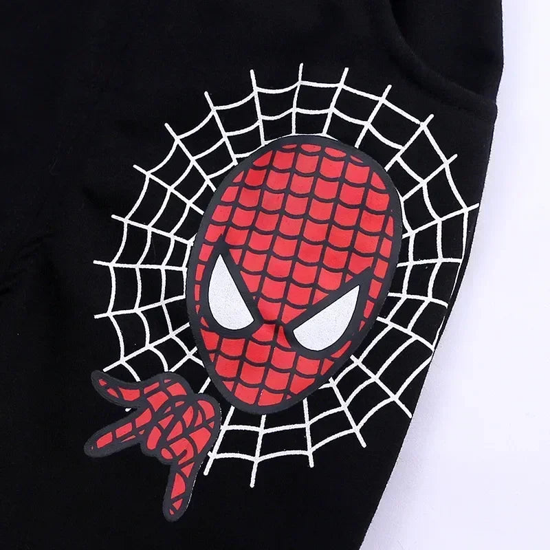 Superhero 3-Piece Tracksuit | Hooded Vest, T-Shirt & Pants Set Outfit Sets - The Eezee Shop