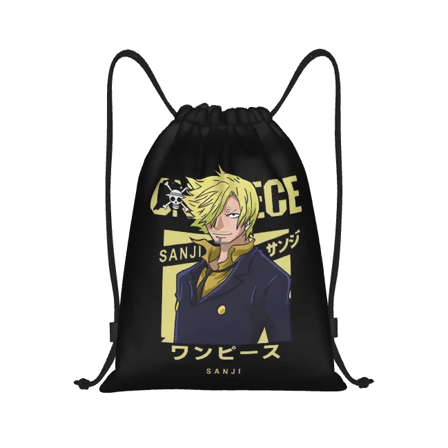 One Piece Drawstring Bag | Waterproof Luffy & Zoro Gym Sack Bags - The Eezee Shop