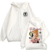 Misa Amane Zip-Up Hoodie | Death Note Hip Hop Sweatshirt Hoodies & Sweatshirts - The Eezee Shop